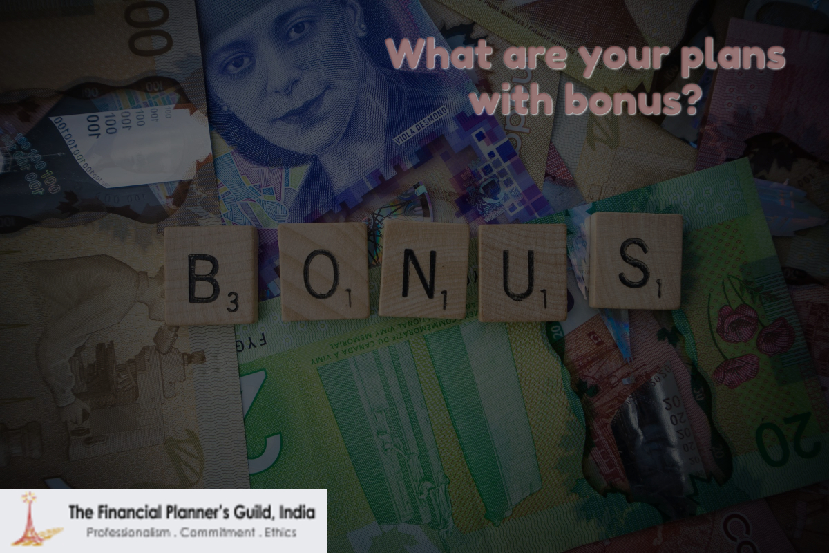 What are your plans with bonus?