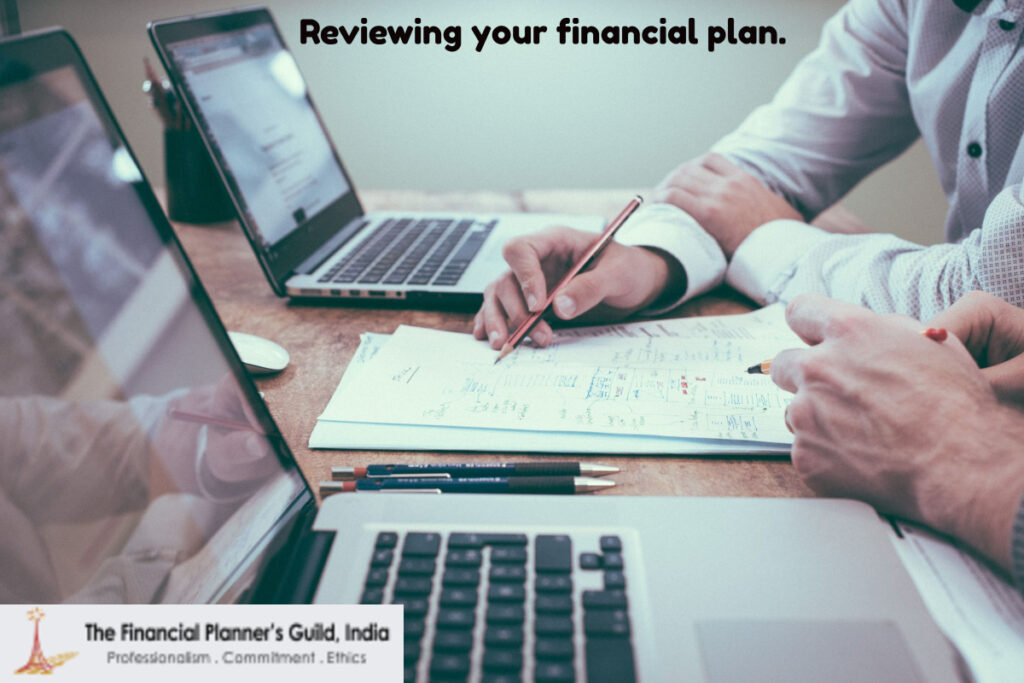 reviewing your financial plan